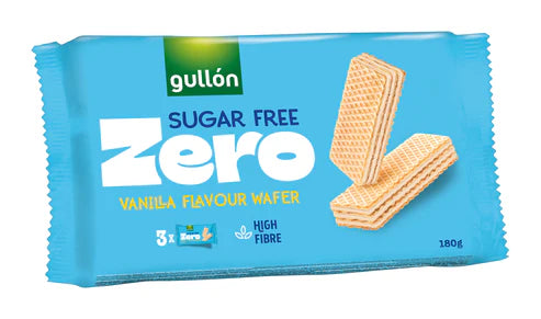 Gullon Sugar Free Vanilla Wafer 5 x 180 g