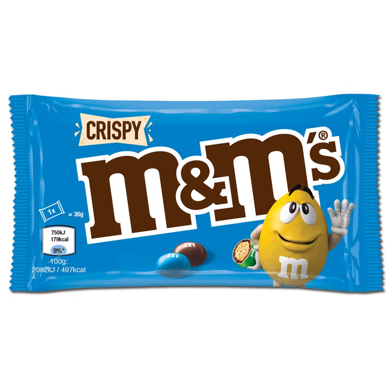 M&M´s Crispy 24 x 36 g