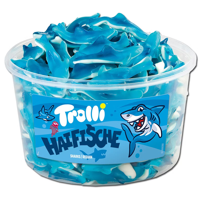 Trolli Haifische 150er 1200g