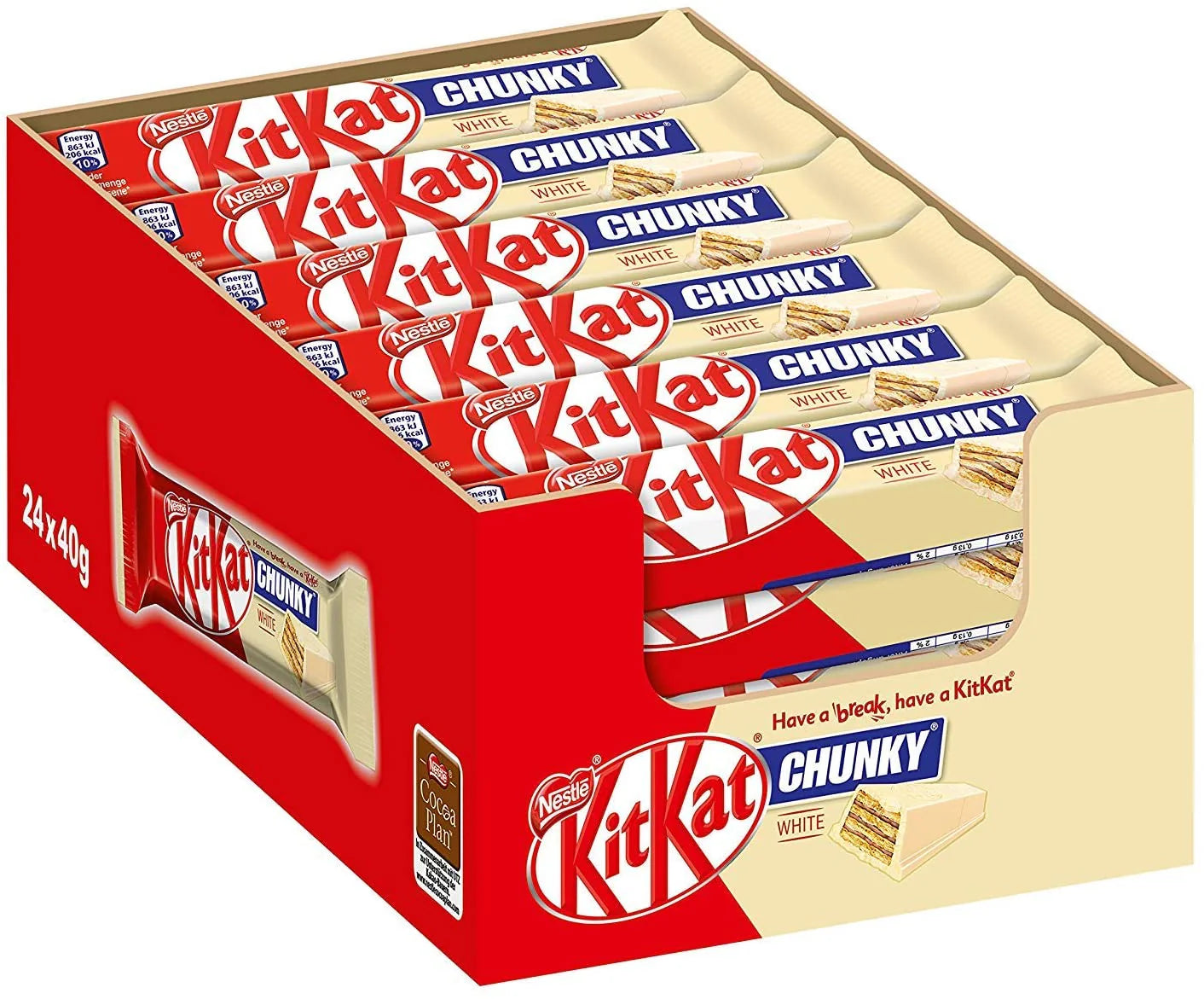 KitKat Chunky White Chocolate 24 x 41,5 g