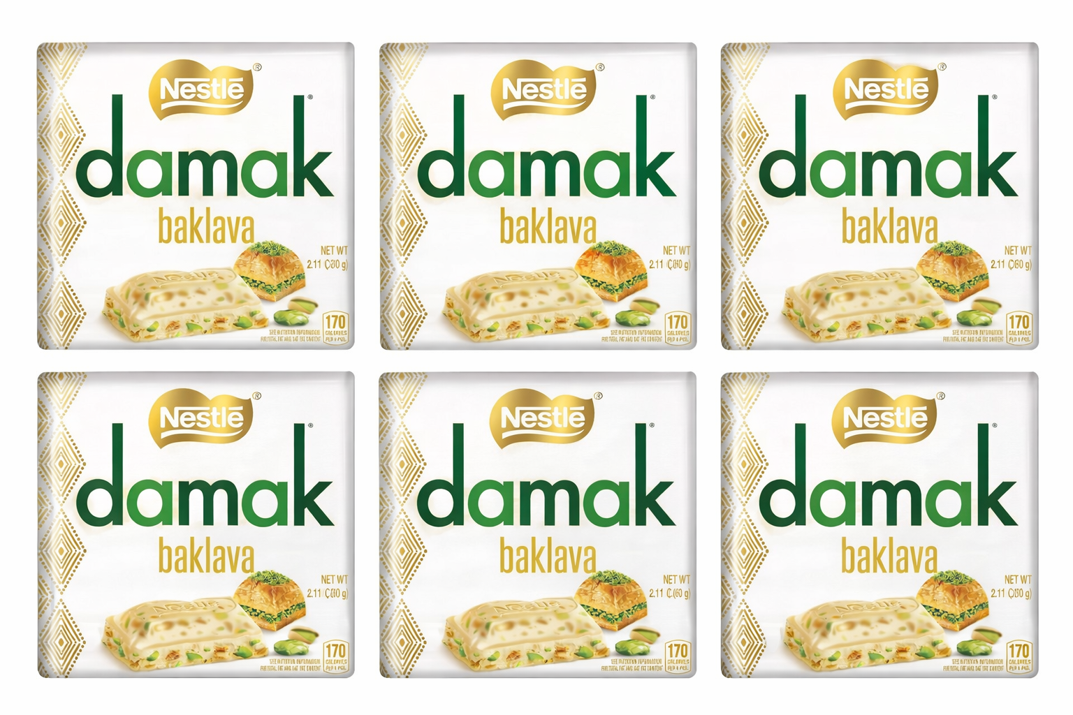 Nestle Damak Baklava 6 x 60 g