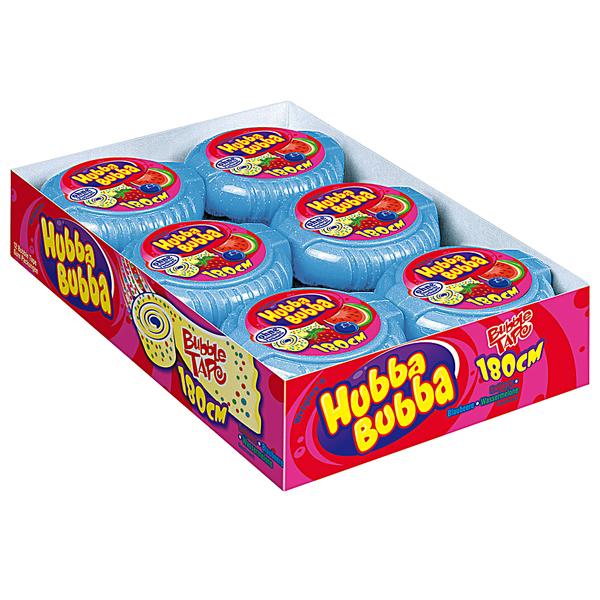 Hubba Bubba Bubble Tape Triple Mix 12x 56g