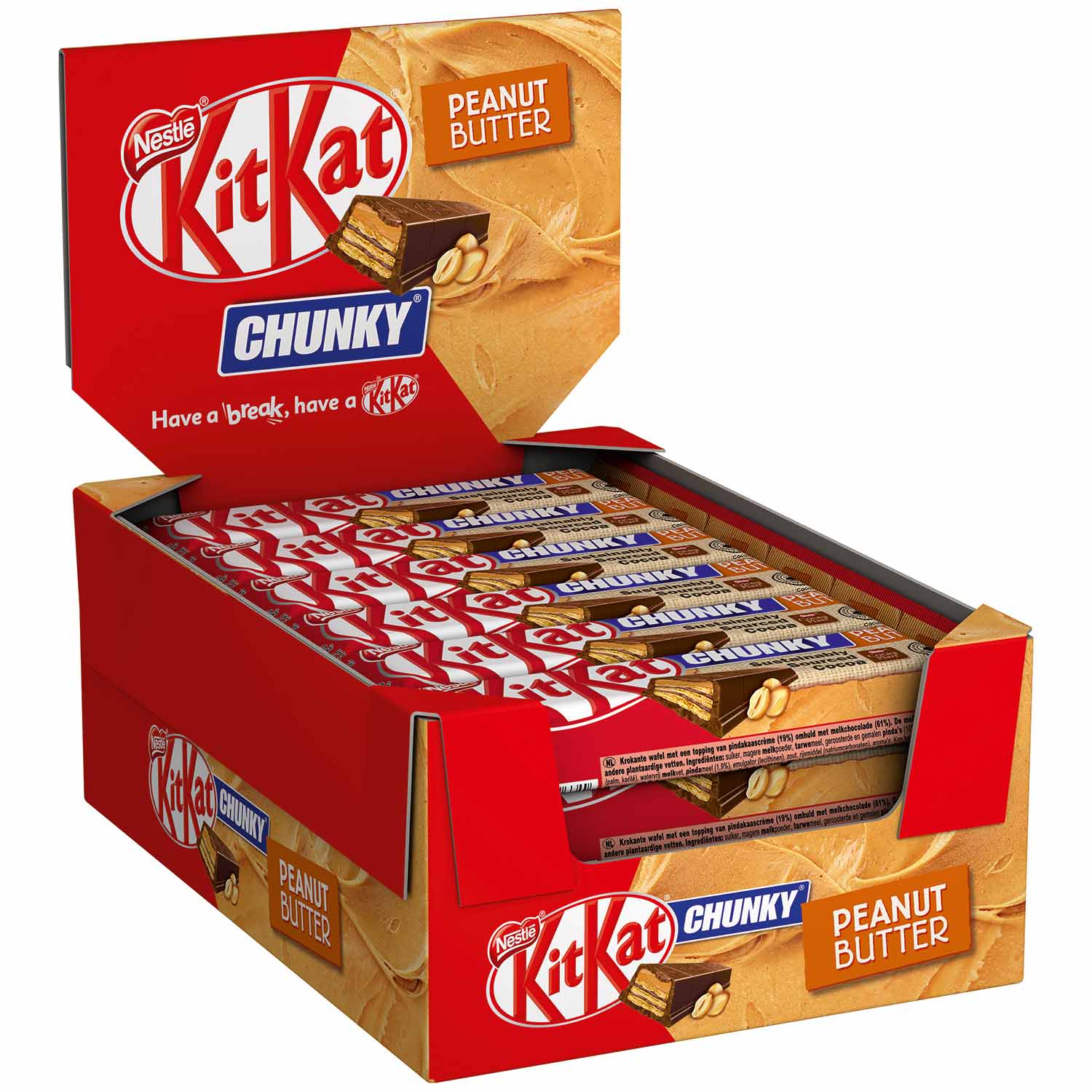 KitKat Chunky Peanut Butter 24 x 42 g