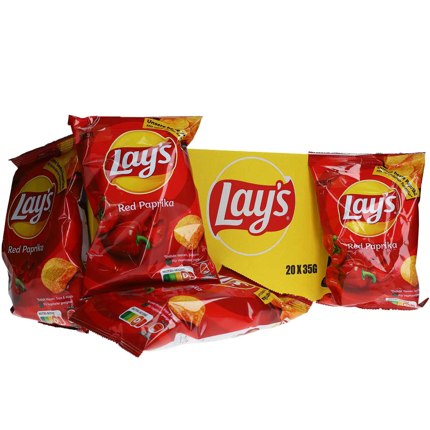 Lay's Red Paprika 20x 35g