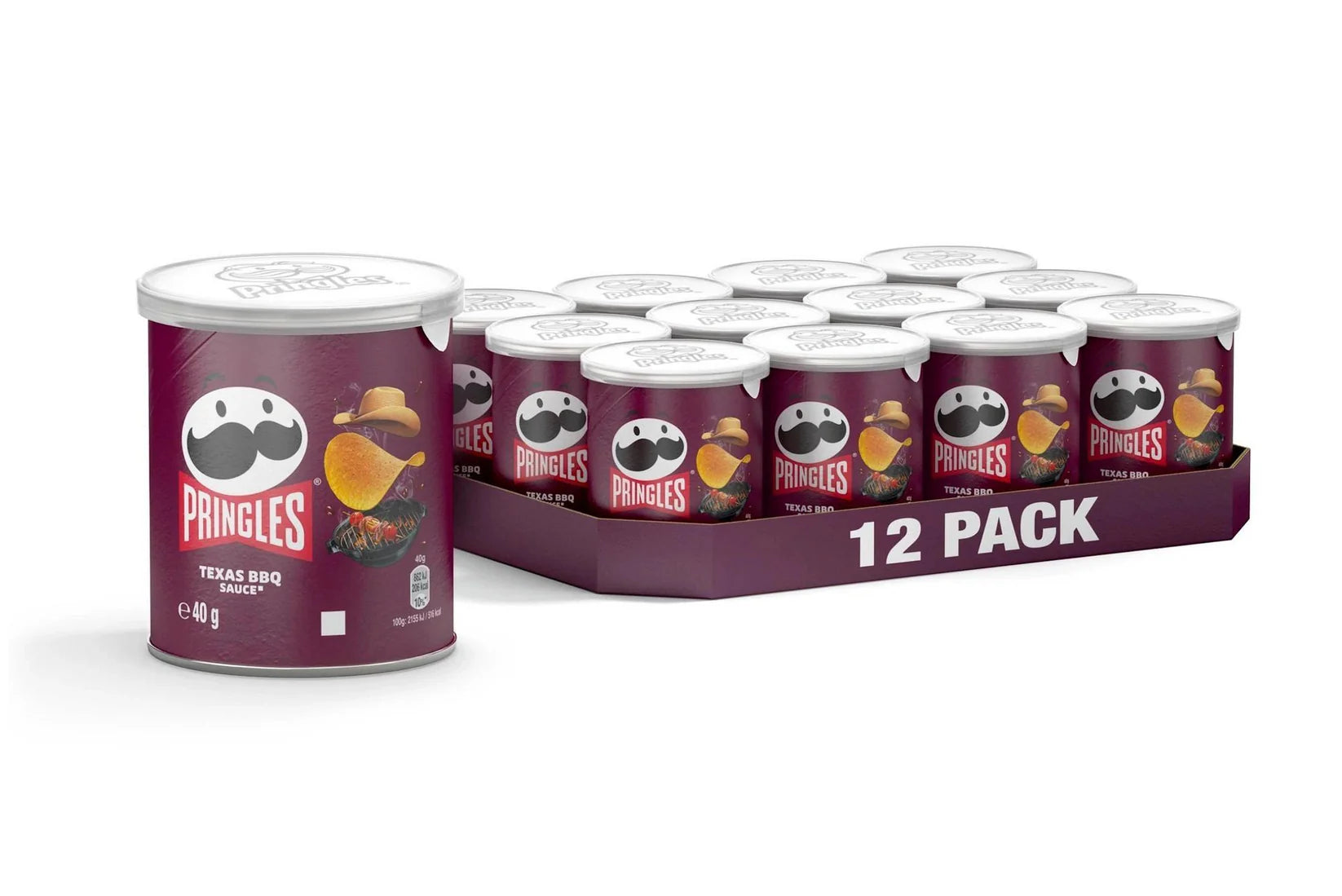 Pringles Texas BBQ Sauce 12 x 40g