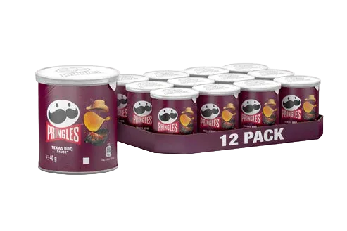 Pringles Texas BBQ Sauce 12 x 40 g