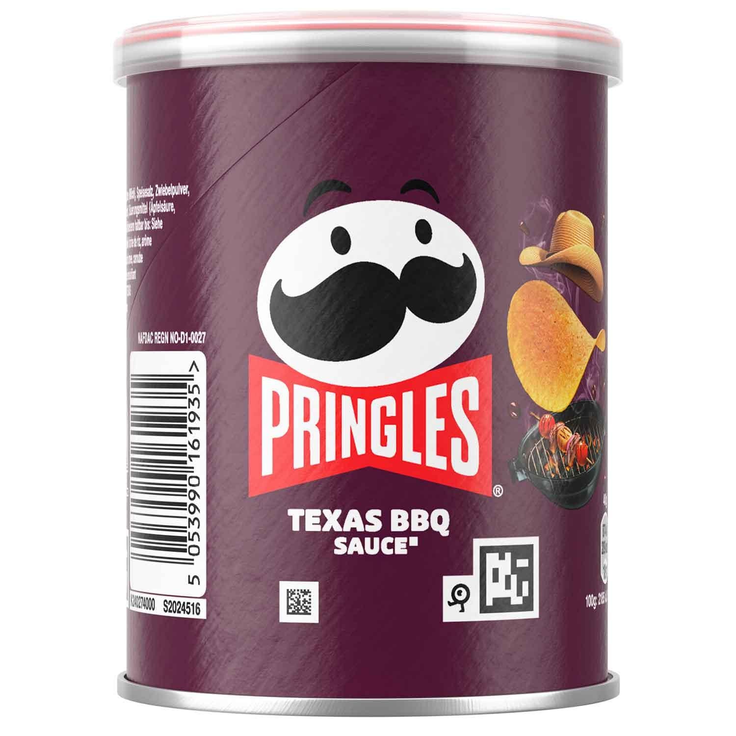 Pringles Texas BBQ Sauce 12 x 40g