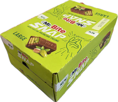 Toren Mr.Bite Snap Wafer Schoko Pistazie 24 x 35 g