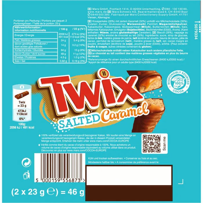 Twix Salted Caramel 30x 46g